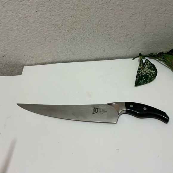 RARE KAI Shun Ken Onion 9” Slicing Knife DM0504 DM-0504 - Picture 2 of 10